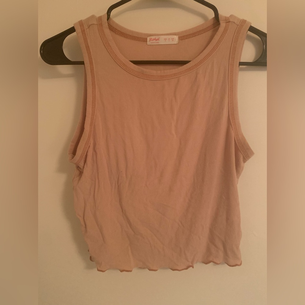 Peach tank top